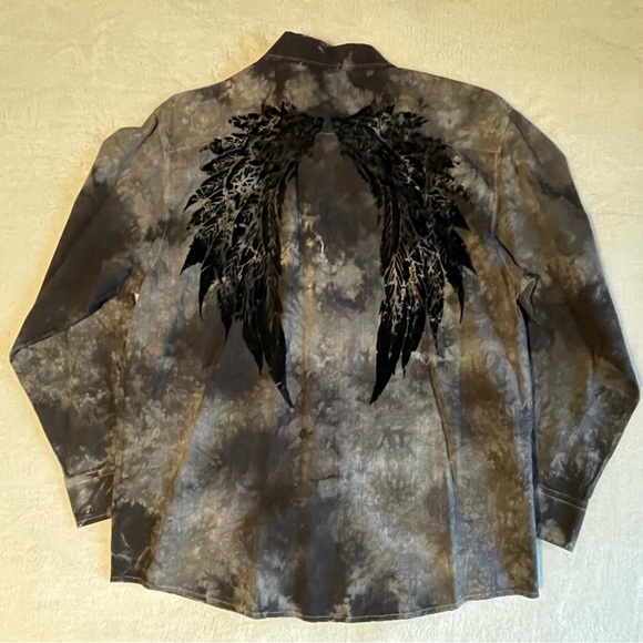 Eighty Eight Men's Button Down Button Up Shirt - Picture 3 of 7